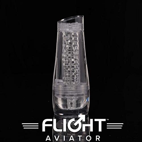 חבילת טייס טיסה של Fleshlight | כולל פנס טיול פלוס שרוול מופעל על ידי USB חם יותר